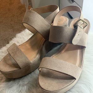Taupe Wedges